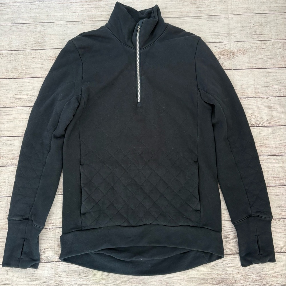 LULULEMON Quilted Long Sleeve Pullover Size 4